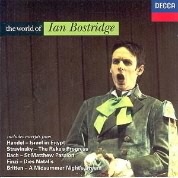The World of Ian Bostridge - Decca album cover