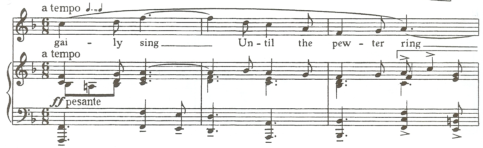 Example 24. The Dance Continued, measures 31-33