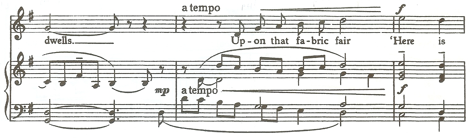 Example 4: Ditty, Measures 15-17.