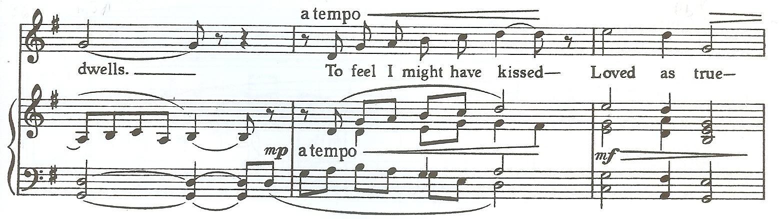 Example 5: Ditty, Measures 36-38.