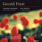 Gerald Finzi: Clarinet Concerto and Dies Natalis - Philips album cover