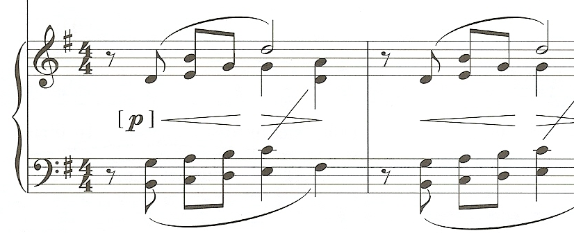 theme in measures 1-2