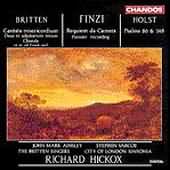 Britten, Finzi, and Holst - Chandos album cover